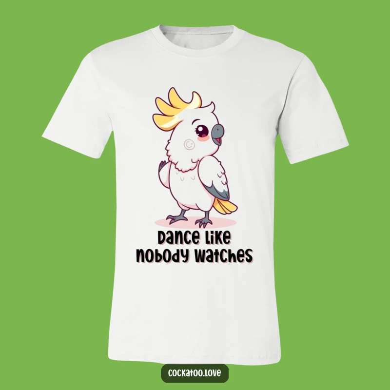 Funny Cockatoo Dance T-Shirt: Hilarious Bird Groove Tee, Comfy & Fun Funny Gift